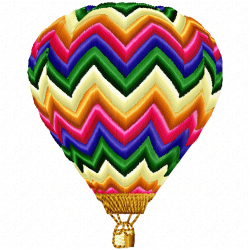 Balloons Embroidery Design 8 Balloons Embroidery Design 8